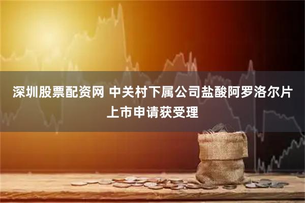 深圳股票配资网 中关村下属公司盐酸阿罗洛尔片上市申请获受理