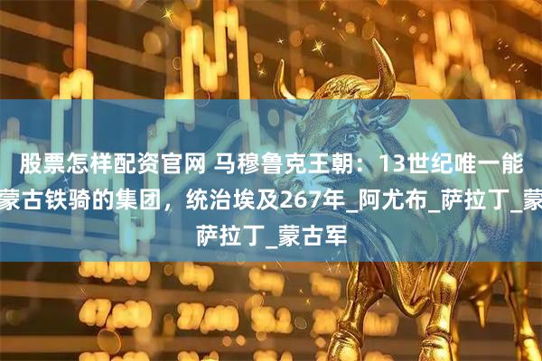 股票怎样配资官网 马穆鲁克王朝：13世纪唯一能挡住蒙古铁骑的集团，统治埃及267年_阿尤布_萨拉丁_蒙古军