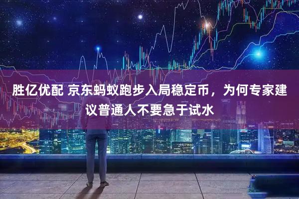 胜亿优配 京东蚂蚁跑步入局稳定币，为何专家建议普通人不要急于试水